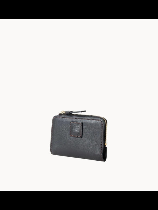 Dooney & Bourke Handbags - NWT! Dooney & Bourke Florentine Zip Credit Card Wallet in BLACK